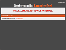 Tablet Screenshot of dealerease.net